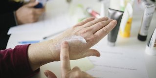 rejuvenation of skin of hands in the household