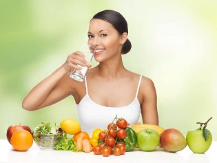Proper nutrition for a youthful face